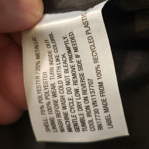 Cat & Jack Black/Gold Swan Dress - Picture 9 of 9